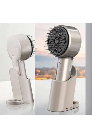 Peigne électrique - Argenté