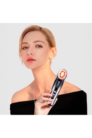 Appareil de massage pour le visage - Noir