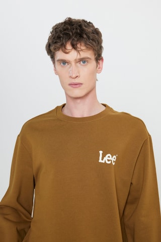 Sweat regular - Castanho