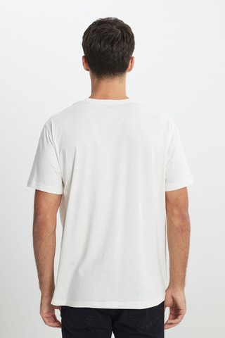 T-shirt regular - Branco