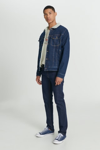 Calças de ganga regular L707 Daren - Azul-escuro