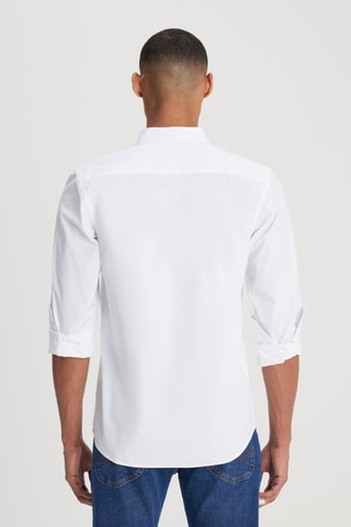 Camisa regular - Branco