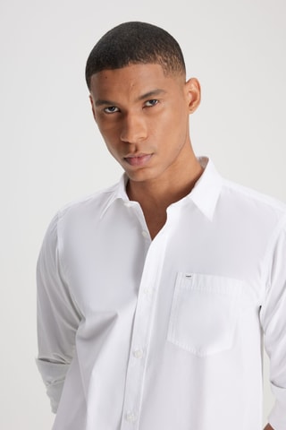 Camisa regular - Branco