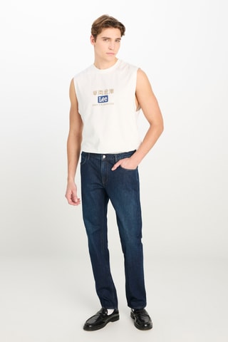 Calças de ganga regular L707 Daren - Índigo