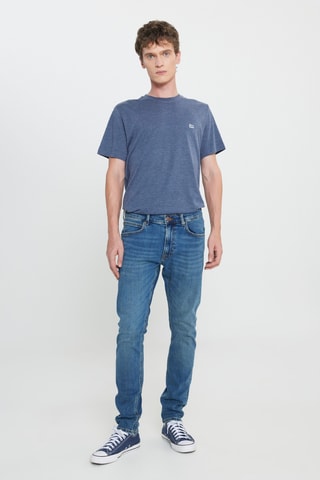 Calças de ganga slim L719 Luke - Azul