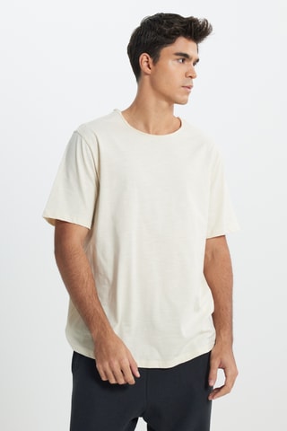 T-shirt regular - Bege