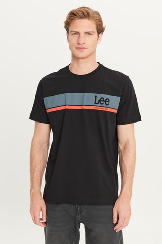 T-shirt regular - Preto