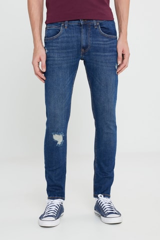 Calças de ganga slim L719 Luke - Azul