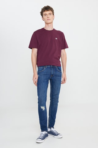 Calças de ganga slim L719 Luke - Azul