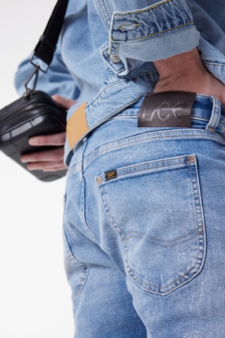 Calças de ganga slim L719 Luke - Azul-claro