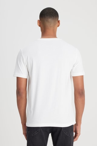T-shirt regular - Branco
