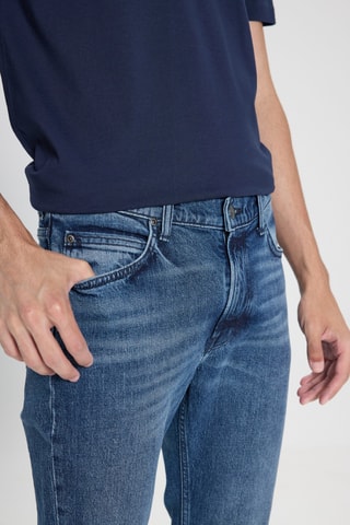 Calças de ganga slim L701 Rider - Azul