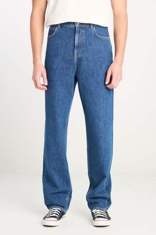 Calças de ganga wide legs L70E Asher - Índigo