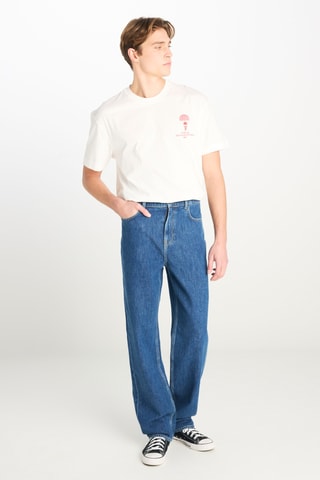 Calças de ganga wide legs L70E Asher - Índigo