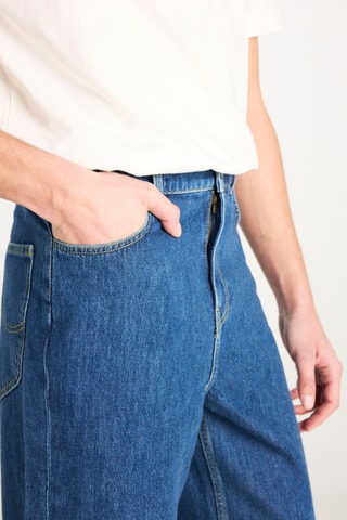 Calças de ganga wide legs L70E Asher - Índigo