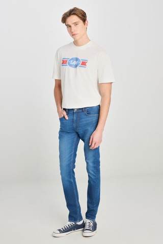 Calças de ganga slim L719 Luke - Azul