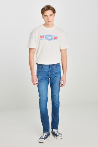 Calças de ganga slim L719 Luke - Azul