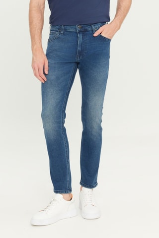 Calças de ganga slim L719 Luke - Índigo