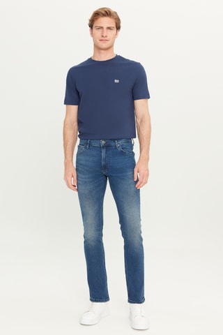 Calças de ganga slim L719 Luke - Índigo