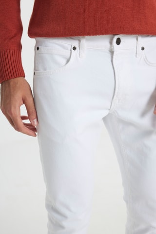 Calças de ganga slim L719 Luke - Branco