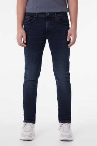 Calças de ganga slim L719 Luke - Azul-escuro