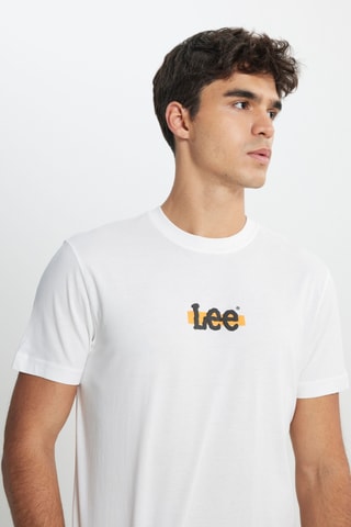 T-shirt regular - Branco