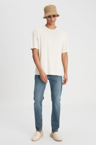 Calças de ganga direitas L733 Austin - Azul