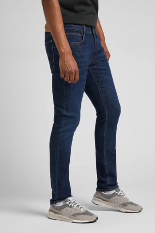 Calças de ganga direitas L707 Daren - Azul-escuro