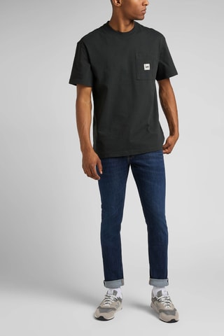 Calças de ganga direitas L707 Daren - Azul-escuro