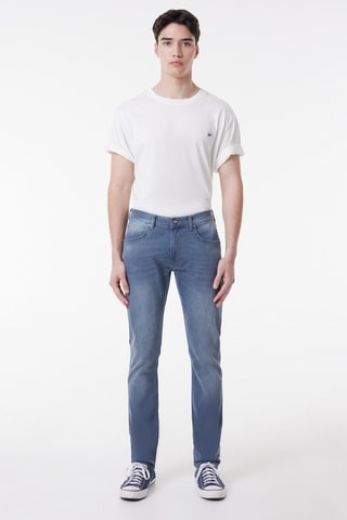 Calças de ganga slim L719 Luke - Azul-claro