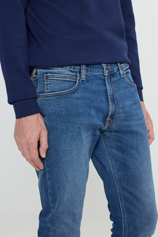 Calças de ganga slim L719 Luke - Azul