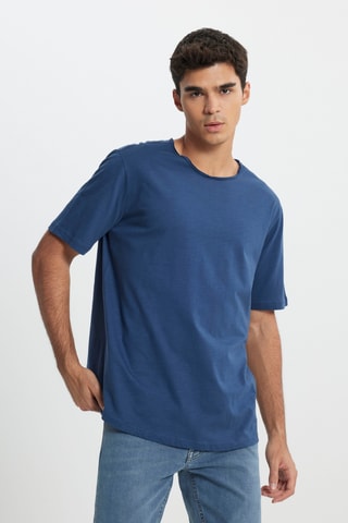 T-shirt regular - Índigo