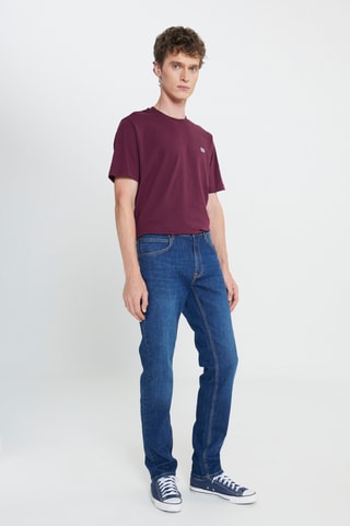 Calças de ganga direitas L707 Daren - Azul-claro