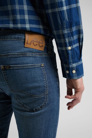 Calças de ganga slim L719 Luke - Azul