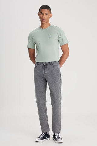 Calças de ganga relaxed L70W West - Cinzento