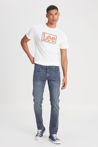 Calças de ganga slim L719 Luke - Azul-escuro