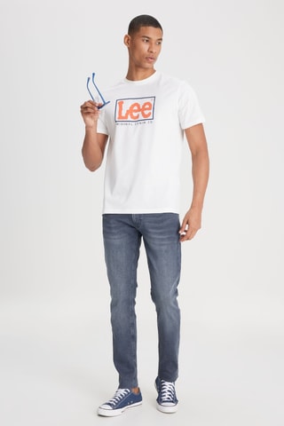 Calças de ganga slim L719 Luke - Azul-escuro