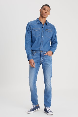 Calças de ganga slim L719 Luke - Índigo