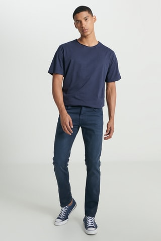 Calças de ganga slim L719 Luke - Azul-escuro