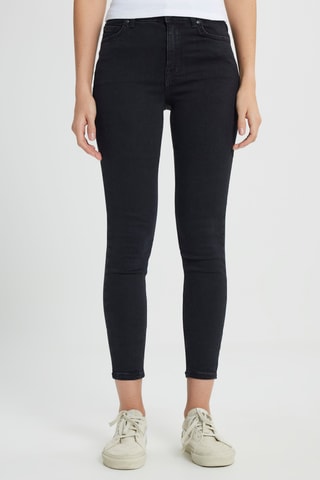 Calças de ganga skinny L32S Foreverfit - Preto