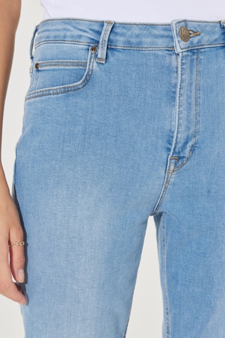 Calças de ganga skinny L32S Foreverfit - Azul-claro