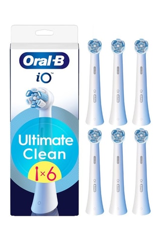 6 cabeças de escova compatíveis Oral-B Série iO Ultimate Clean