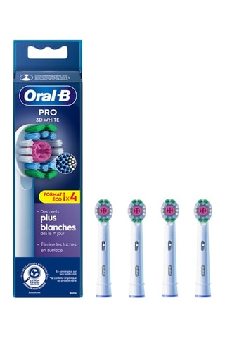 4 cabeças de escova 3D White 