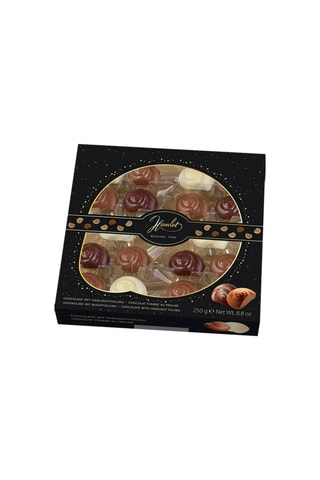 2 x 	Escargots en chocolat fourrés praliné - 250 g