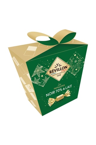 2 x 	Papillotes en chocolat au lait et noir 70% Révillon - 300 g