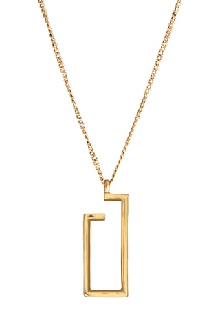 Colar Laurel - Banhado a ouro amarelo