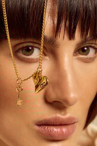 Colar Ambar - Banhado a ouro amarelo