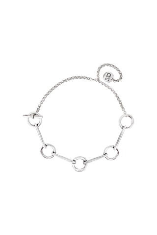 Colar Magnolia - Banhado a prata