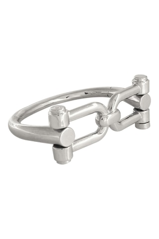 Pulseira rígida Eucalyptus - Banhado a prata