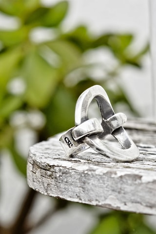 Anel Vainilla - Banhado a prata